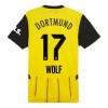 Camisola Borussia Dortmund Wolf 17 1º Equipamento 2024-25 Manga Curta